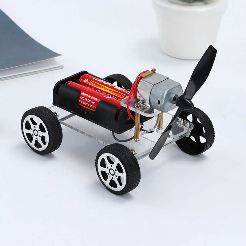 Wind Car DIY Electronic Kit - Science Toys for Children