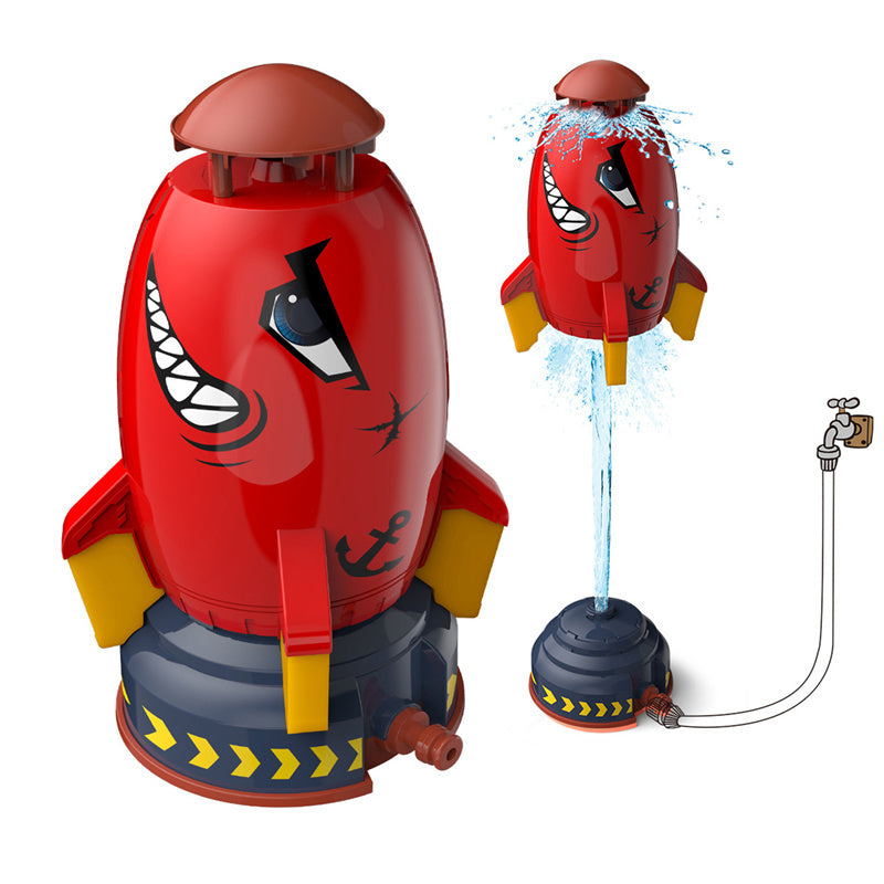 Fantastic Rocket Launcher Water Sprinkler - Fun For Kids In Your Garden