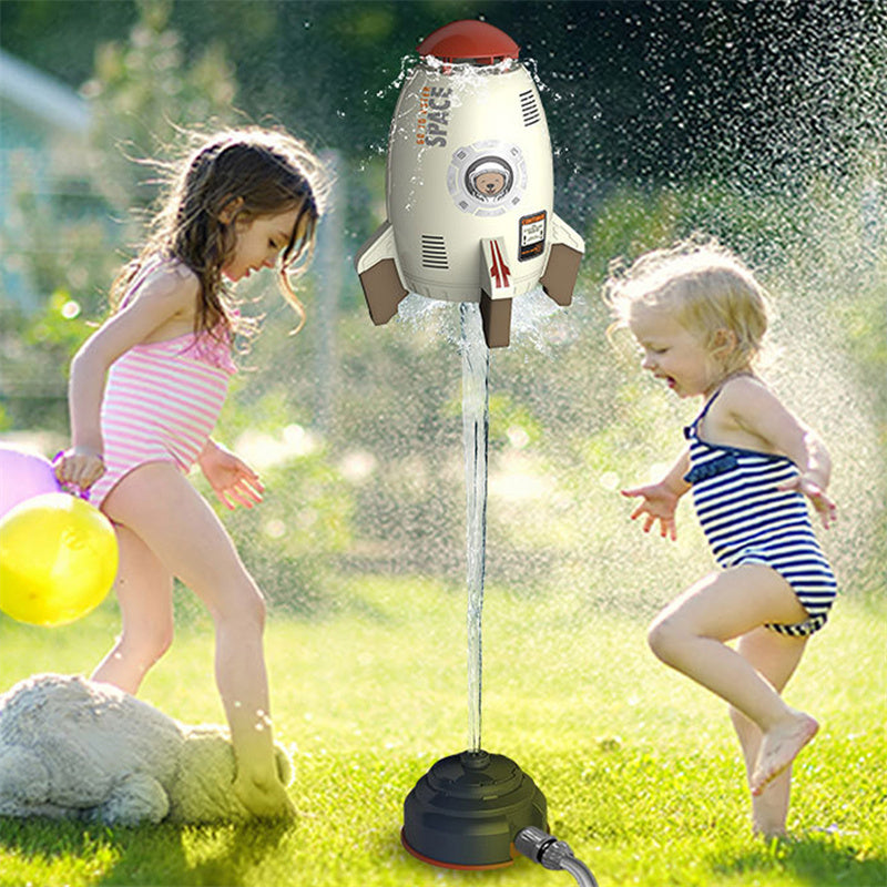 Fantastic Rocket Launcher Water Sprinkler - Fun For Kids In Your Garden