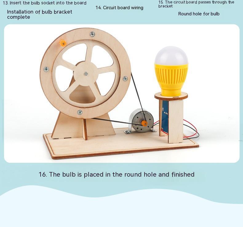 Scientific Experiment Portable Power Generator Toys