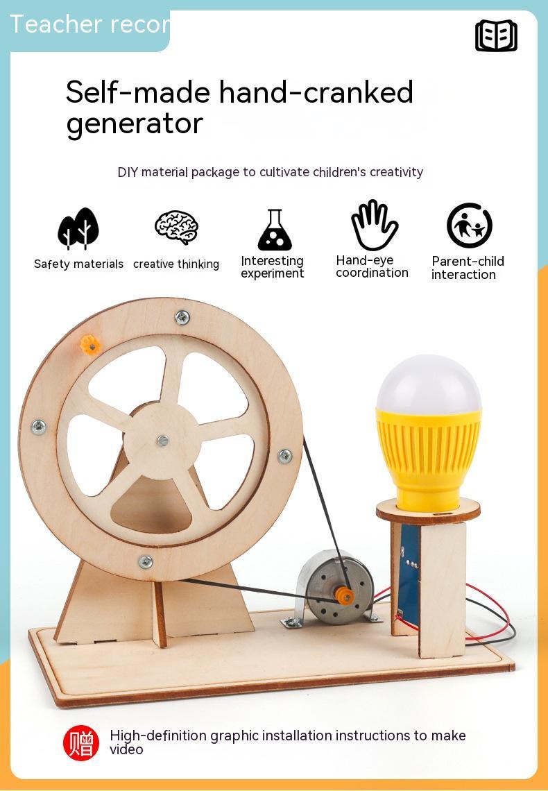 Scientific Experiment Portable Power Generator Toys