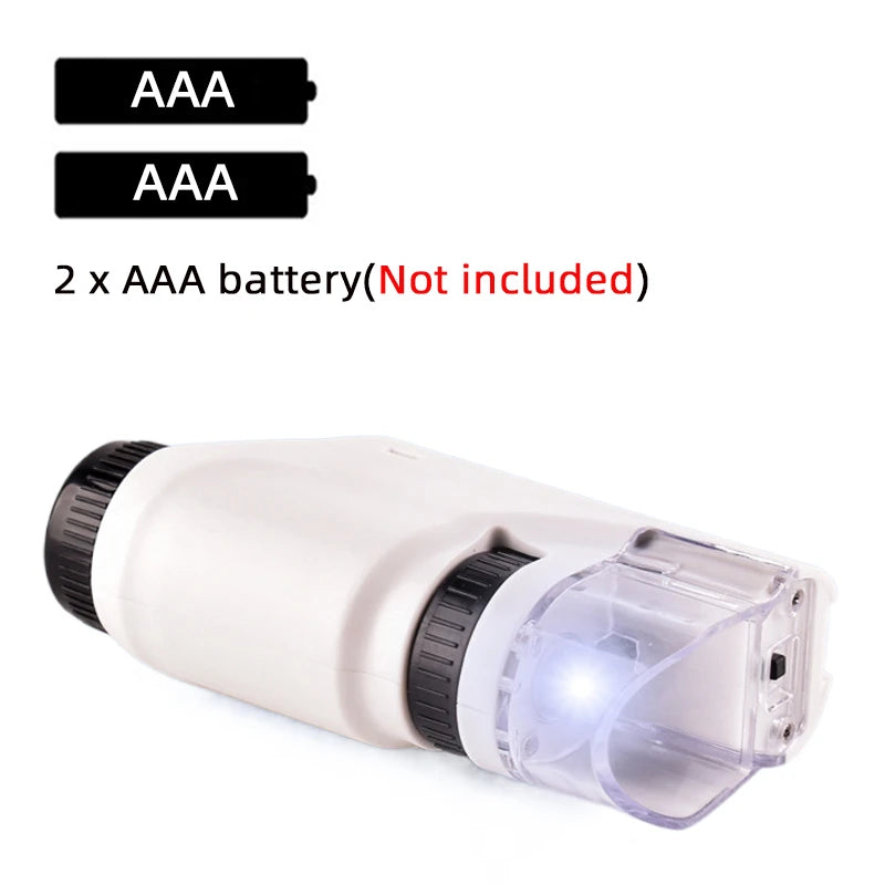 Fun-filled Hand-held 120X Children Microscope