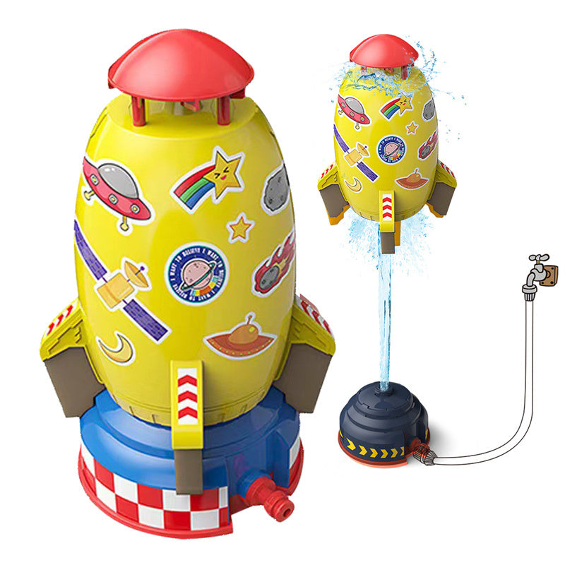 Fantastic Rocket Launcher Water Sprinkler - Fun For Kids In Your Garden